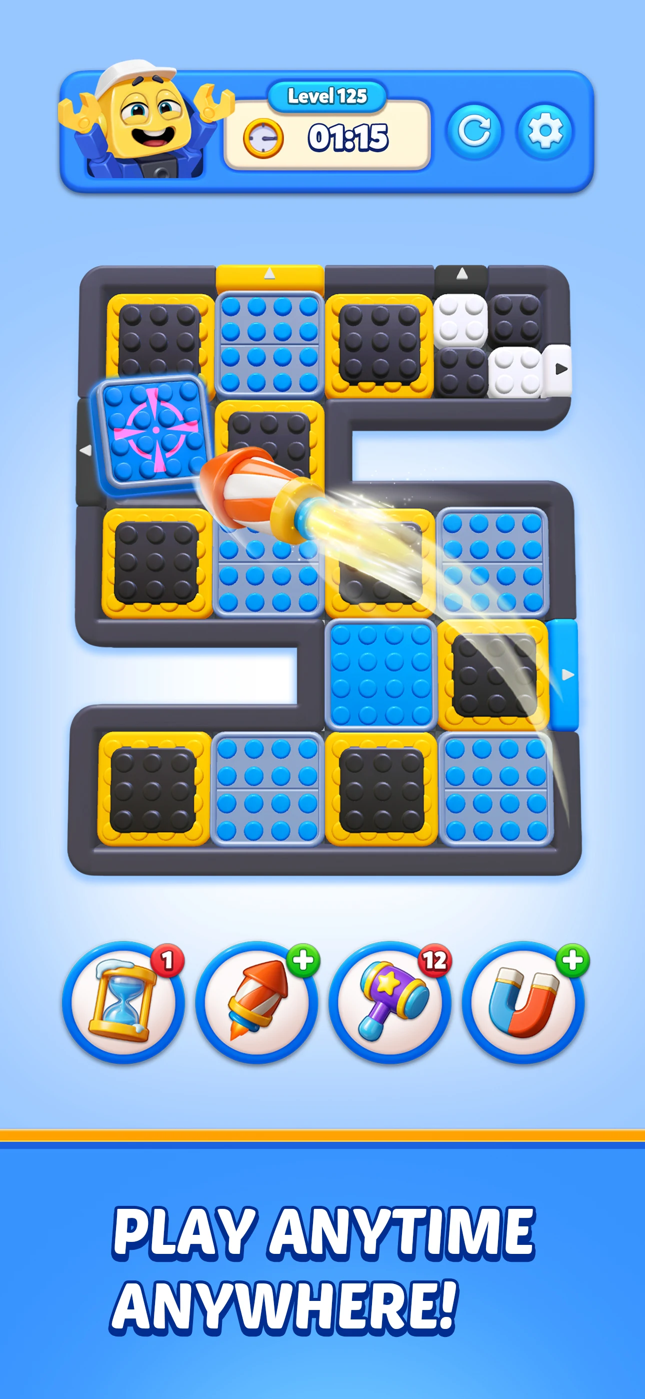 Color Block: Jam Puzzle 3D screenshot