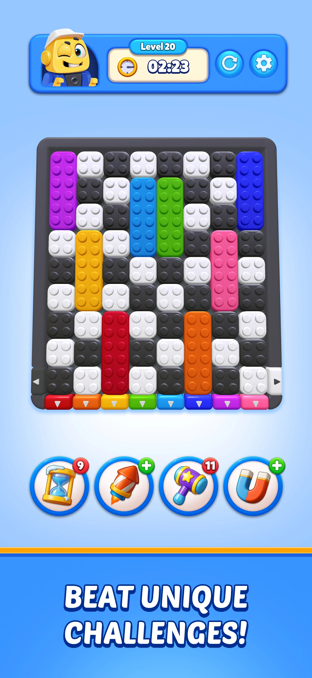 Color Block: Jam Puzzle 3D screenshot