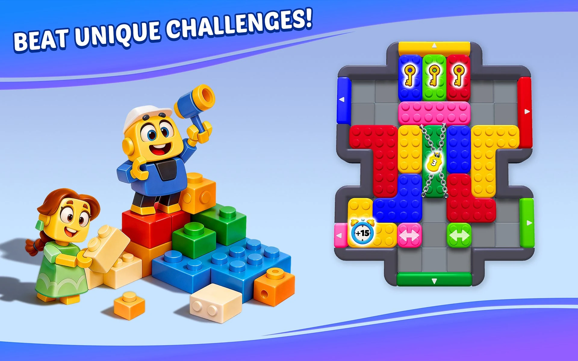 Color Block: Jam Puzzle 3D screenshot